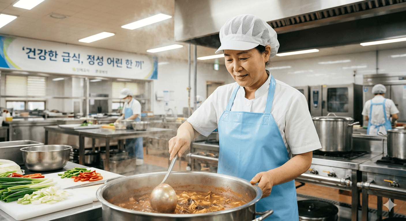 정성스러운 조리