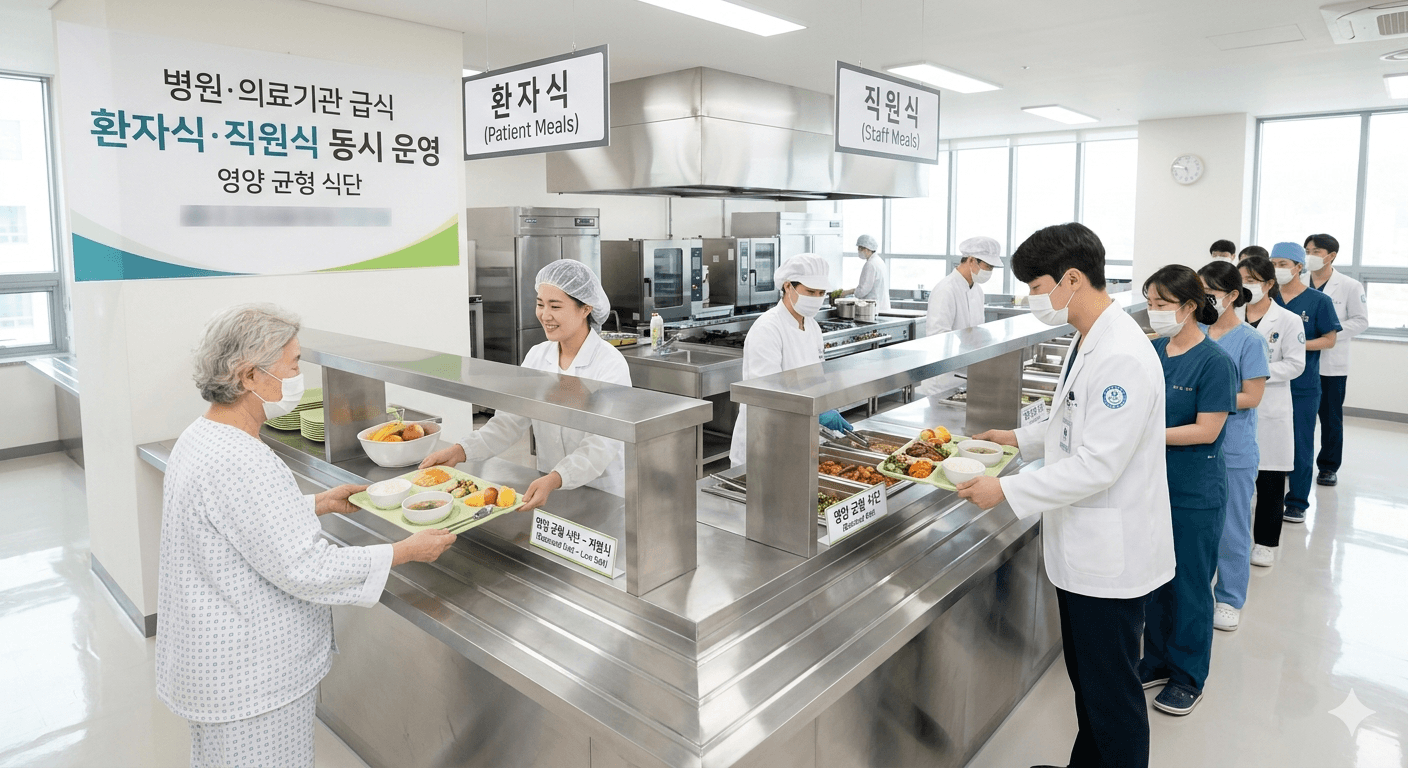 병원 급식 환자식 직원식