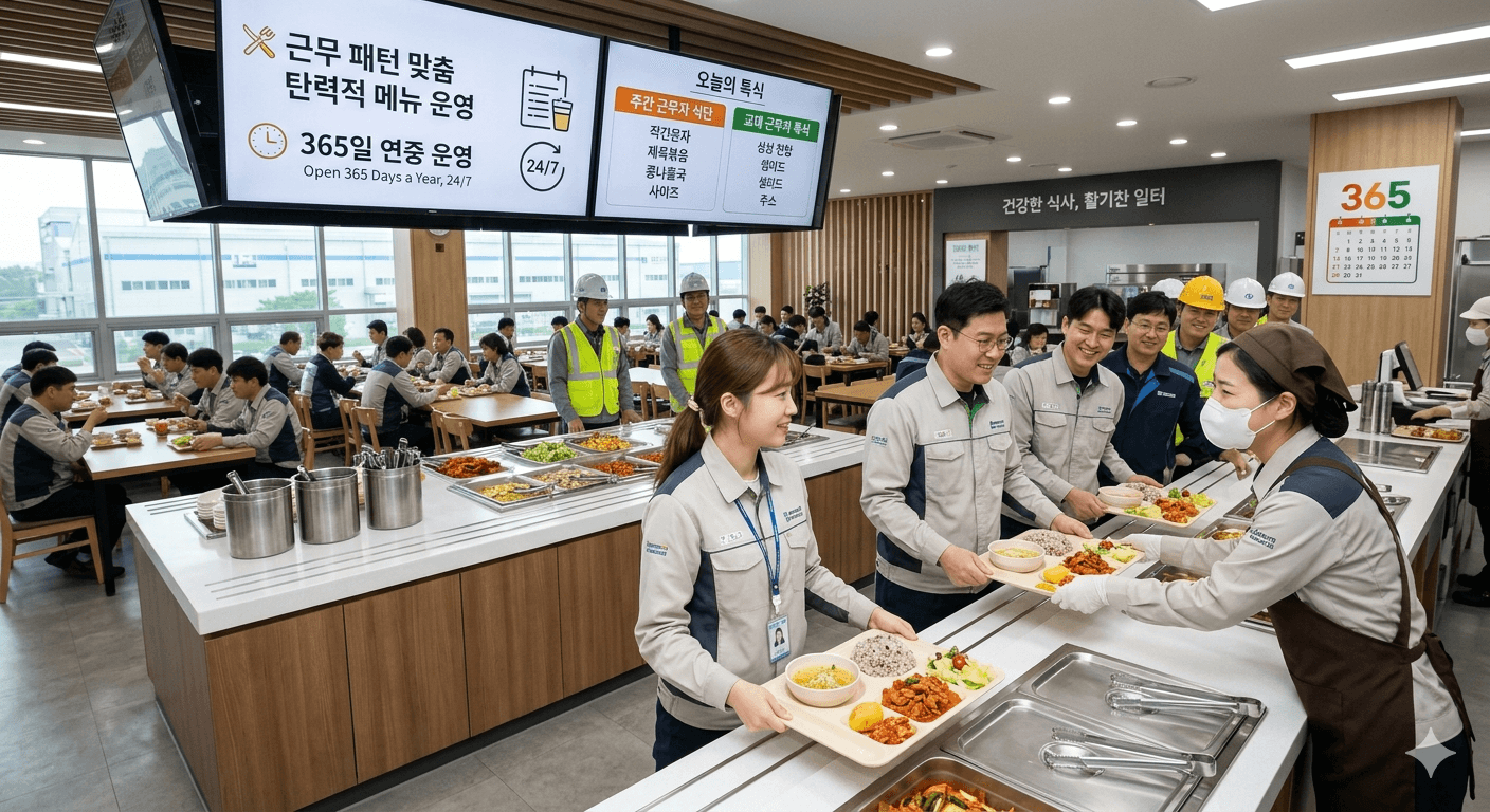 산업체 급식 구내식당